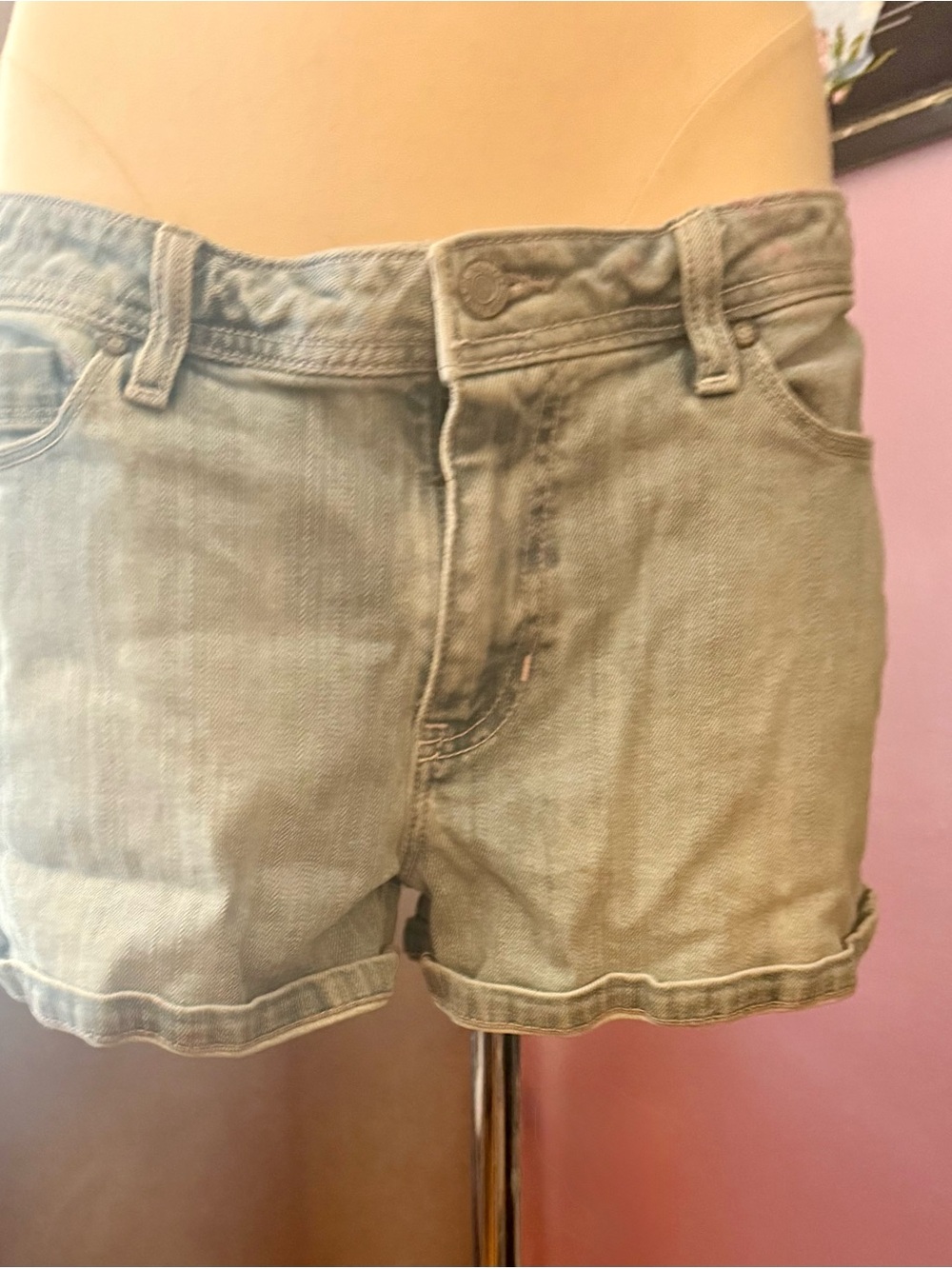 Old Navy Light Blue Denim Shorts